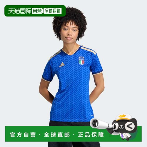自营Women's adidas Italy 26 Home Jersey - bold blue 美国奥莱