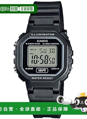 自营Casio Women's Illuminator Digital Watch with Black Resin