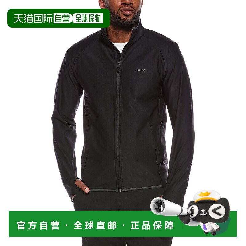 自营BOSS Hugo Boss Scion活动夹克-黑色 美国奥莱直发