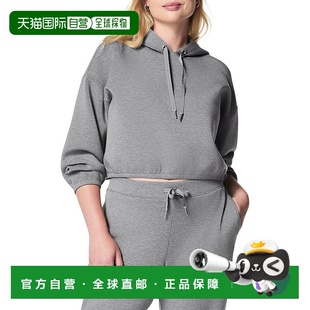 灰色 自营SPANX 连帽衫 Essentials修身 美国奥莱直发 Air