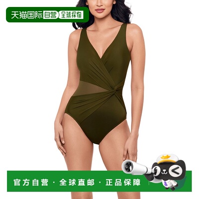 自营Miraclesuit Illusionists Circe One-Piece - green 美国奥