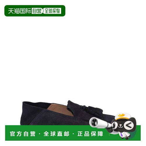 自营salvatore ferragamoArizona Suede Loafers With Tassel Det