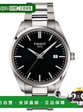 自营 Tissot PR 100 Quartz Black Dial Stainless Steel Men's W