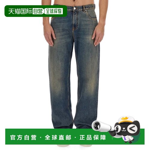 自营etroFaded Wash Denim Jeans - grey 美国奥莱直发牛仔裤