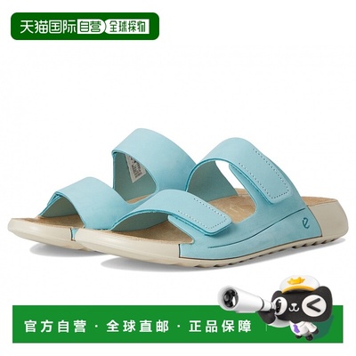 1小时内可退 美国直邮ECCO Cozmo Two Band Luxery Slide Aquatic