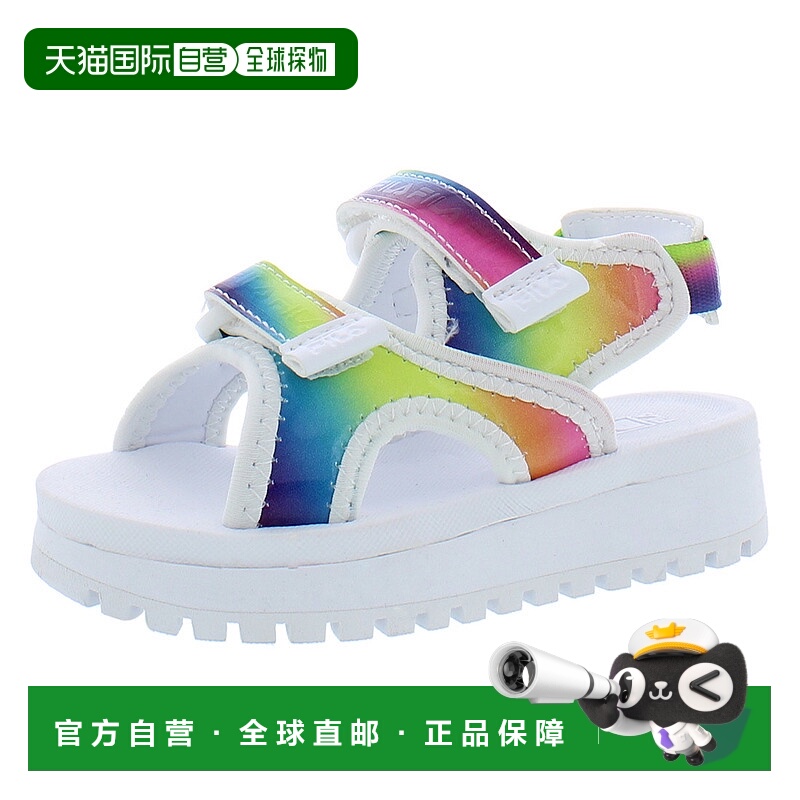 美国直邮Fila/斐乐儿童休闲鞋 潮流时尚 透气百搭 稳定支撑童鞋