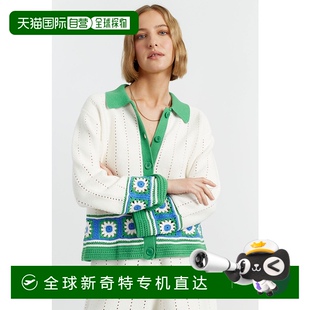 白色 自营 parker奶油棉手工钩针衬衫 chinti 美国奥莱直发