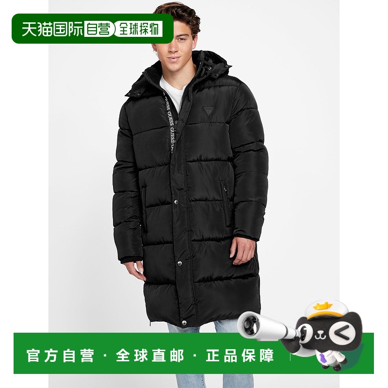 自营 guessEco Ralf 羽绒服 - 黑色 美国奥莱直发