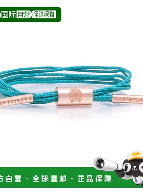 自营 Rastaclat 原创手工组装绿松石露西多蕾丝女式可调节手链 蓝