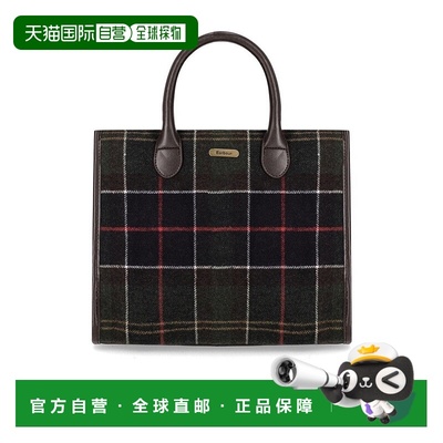 自营barbourBarrhill Tartan Classic Handbag - multicolor 美国