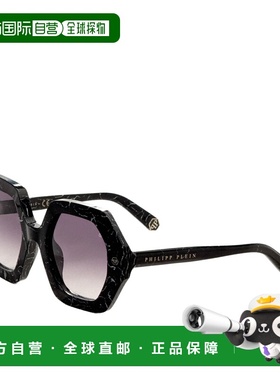 自营Philipp Plein Women's 53 mm Black Sunglasses - marbled b