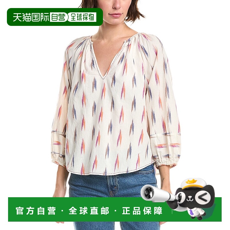 自营velvet by graham & spencerGraham&Spencer Skye上衣天鹅绒-