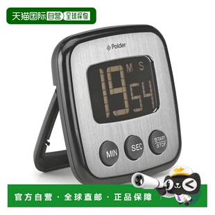 自营Polder Digital Kitchen Timer - black 美国奥莱直发