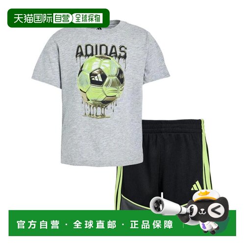美国直邮adidas/阿迪达斯 儿童 套装 运动 【付后1h可退】