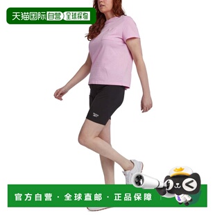 自营Women's Reebok Bike Shorts  Black Cotton Stretch Identit