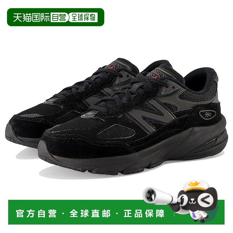 1h可退 香港直邮潮奢 New Balance  女童 990V6 跑鞋(婴儿/学步婴