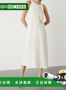 自营marella电池-羊毛白色 美国奥莱直发连衣裙