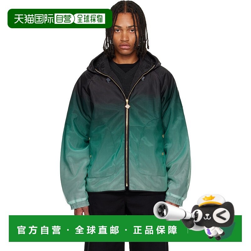 1h可退 香港直邮潮奢 Casablanca 男士 黑色 Technical 夹克 MPF2