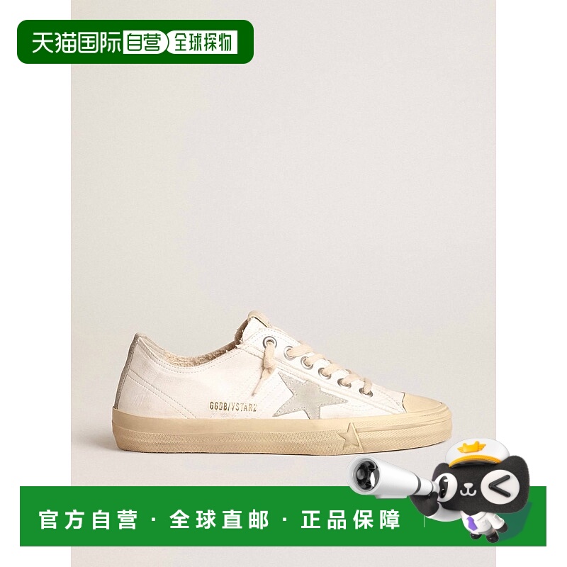 自营golden gooseWomen's V-Star 2 Nappa Upper Rubber Toe Sued