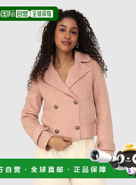 自营belle & bloomBetter Off Military Peacoat - blush 美国奥