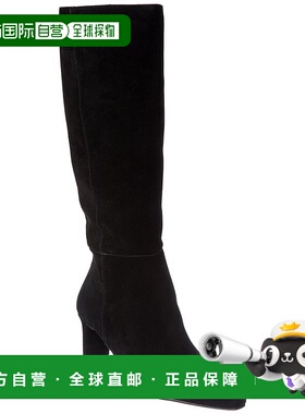 自营Dolce Vita Galina Suede Boot - onyx 美国奥莱直发长筒靴