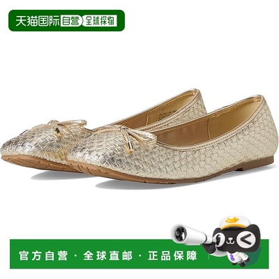 自营 Kenneth Cole Reaction Elstree RL23ELS24女式金色平底鞋VE
