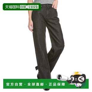 黑色 bone碎骨Lori中腰Senoia阔腿牛仔裤 美国奥莱直发 自营rag
