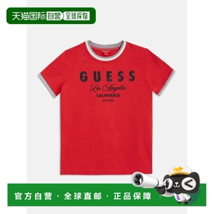 自營 red 美國奧萊 Tee rugby Logo Nathaniel guessEco