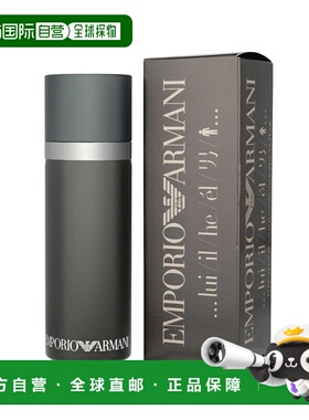 美国直邮M ARMANI EMPORIO HEI 3.4OZ EDT SPRAY阿玛尼他100正品
