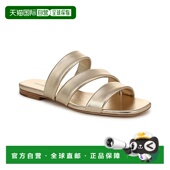 Vince 美国奥莱直发单鞋 Dallas 自营 皮革凉鞋 香槟色 罗马鞋