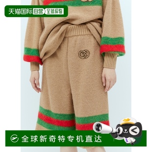 互扣字母 古驰 女士 羊毛马海毛百 香港直邮潮奢 1h可退 Gucci