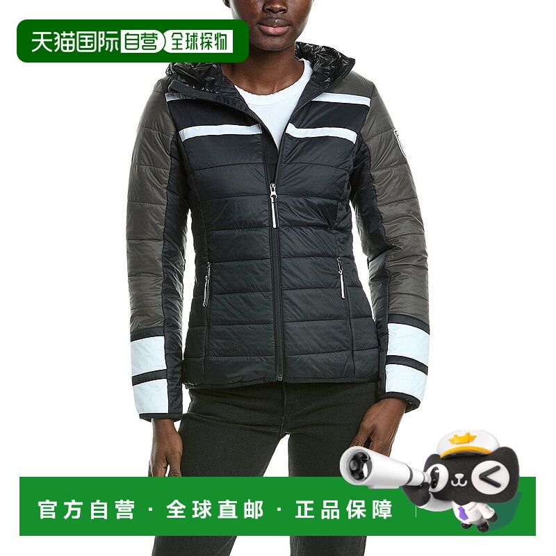 自营Spyder Ethos Hooded Jacket - black 美国奥莱直发