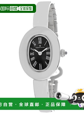 自营Christian Van Sant女式Anora黑色表盘手表-黑色 美国奥莱直