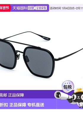 自营 Belstaff 钛金属太阳镜 - 黑色 美国奥莱直发