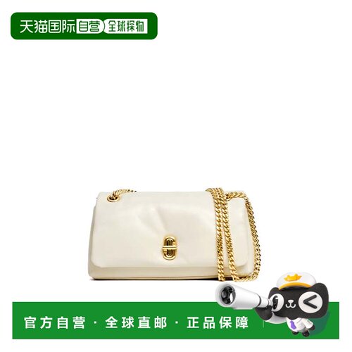 自营marc jacobsMini Shoulder Bag in Soft Lamb Leather with C