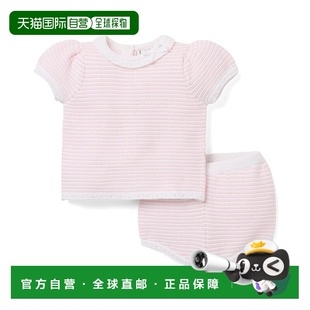 粉红色 jack珍妮和杰克条纹毛衣套装 美国奥莱直发 and 自营janie
