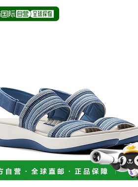 1h可退 香港直邮潮奢 Clarks 其乐 女士 Arla Stroll 凉拖凉鞋