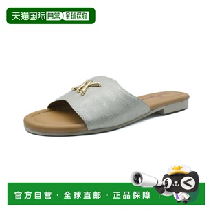 Saeda皮革凉鞋 自营 the flexxFlexx 美国奥莱直发 金色