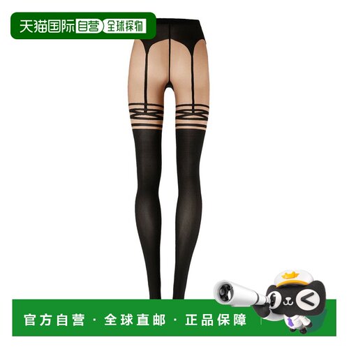 自营wolfordSuspender Tights - fairly light/black 美国奥莱直