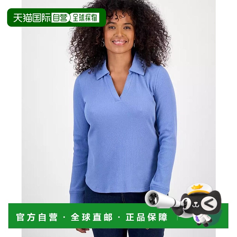 1h可退 【美国直邮】style & co 女士 Polo衫针织