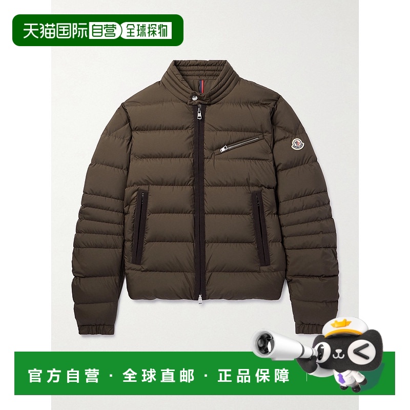 1h可退 香港直邮潮奢 Moncler 盟可睐 男士 Logo-Appliqued Shell