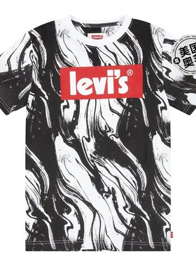 levi's白色短袖图案 T 恤 - 多色 【美国奥莱】直发