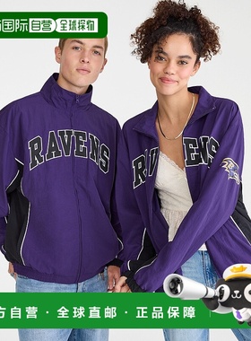 自营 Aeropostale Baltimore Ravens全拉链防风夹克-紫色 美国奥