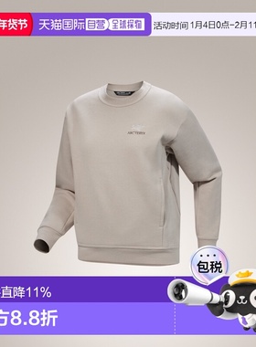 加拿大直邮arcteryx Emblem Fleece 女士圆领抓绒衣