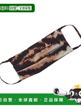 自营Melissa Odabash Cloth Face Mask - black/white 美国奥莱直