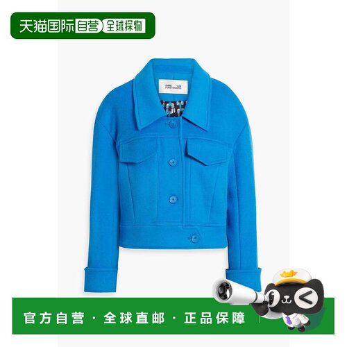 1h可退 【美国直邮】DIANE VON FURSTENBERG Dixon羊毛毡短外套