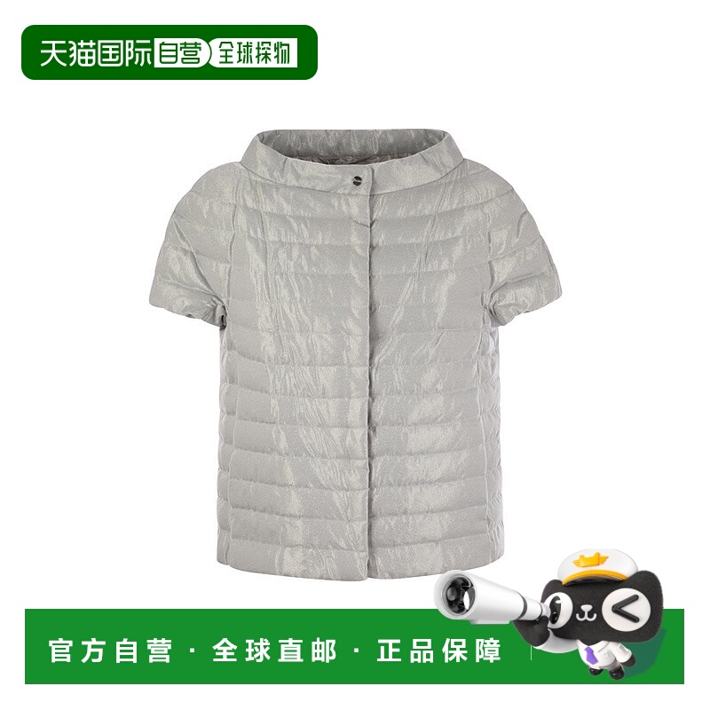1h可退 香港直邮潮奢 Herno 女士 短袖绗缝羽绒服 PI001879D12614
