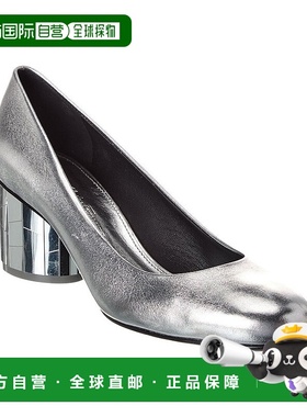 自营salvatore ferragamoFerragamo Farrah Leather Pump - silve