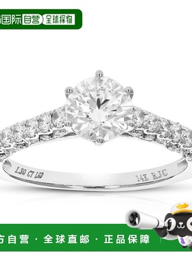 自营vir jewels1.30 cttw Lab Created Diamond Engagement Ring