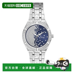 自营Guess Stainless Steel Dress Women's Watch - gray 美国奥
